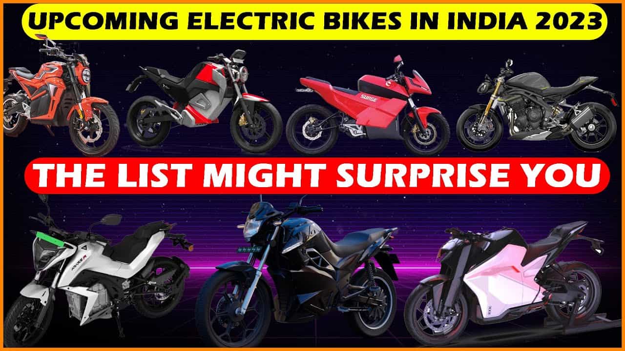 Upcoming Electric bikes in India 2023