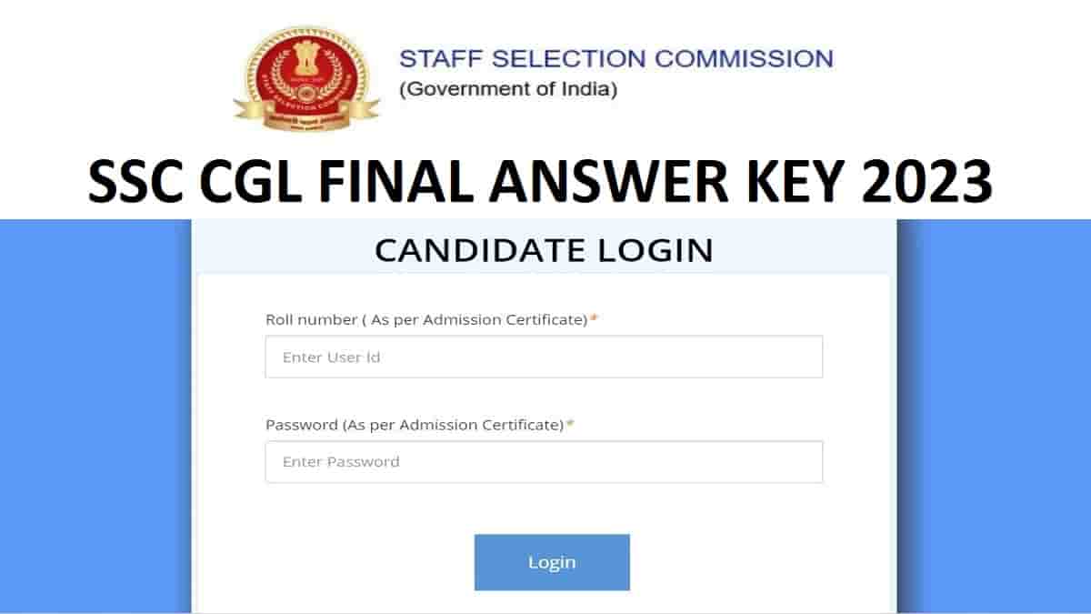 how to download SSC CGL 2023 Mains Answer Key