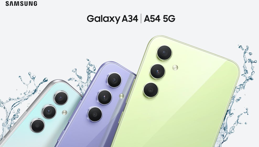 samsung galaxy a54 5g and galaxy a34 5g price in india